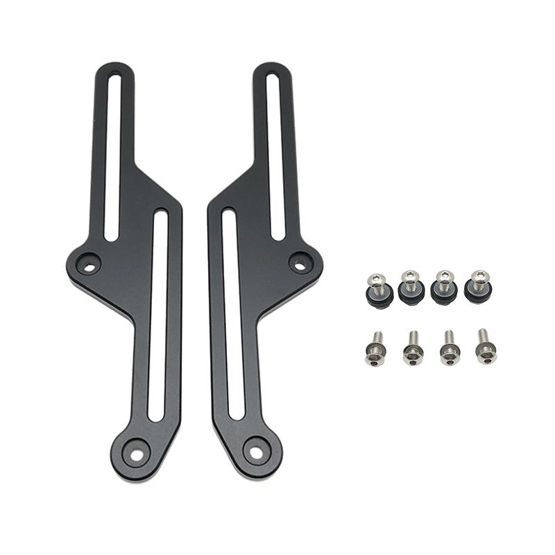 

Для YAMAHA TENERE 700 T700 Windscreen Adjusters T 700 Tenere700 T7 2019 2020 2021 Motorcycle Windscreen Adjustable Wind bracket чёрный