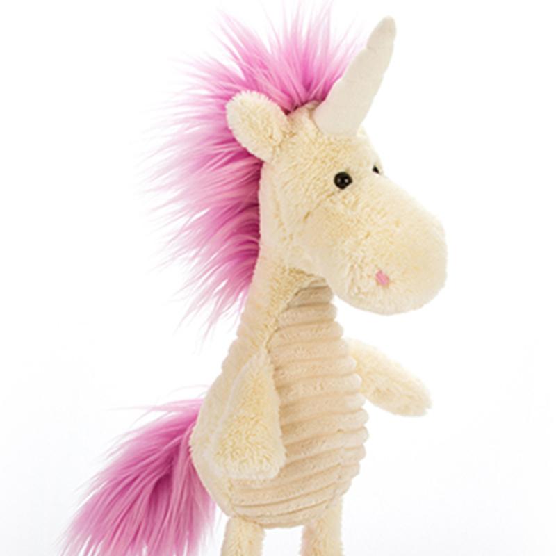 JELLYCAT Mythical Animal Series Ursula Unicorn Companion and Comfort Doll Plush Doll 35cm Height