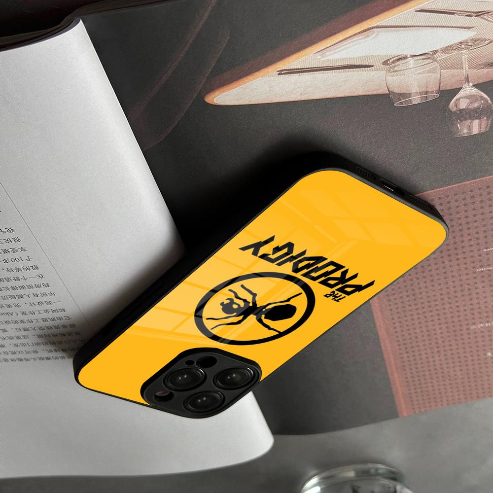 

The Prodigy Artist Logo Phone Case Tempered Glass For IPhone 17 15 16 14 12 13 11 Pro XS Max Plus Mini Cover iPhone 12 Pro Max