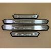 For Toyota Yaris Cross    2024 Car Door Sill Protector Pedal Cover Scuff Plate Trims Sticker Car Styling Accessories