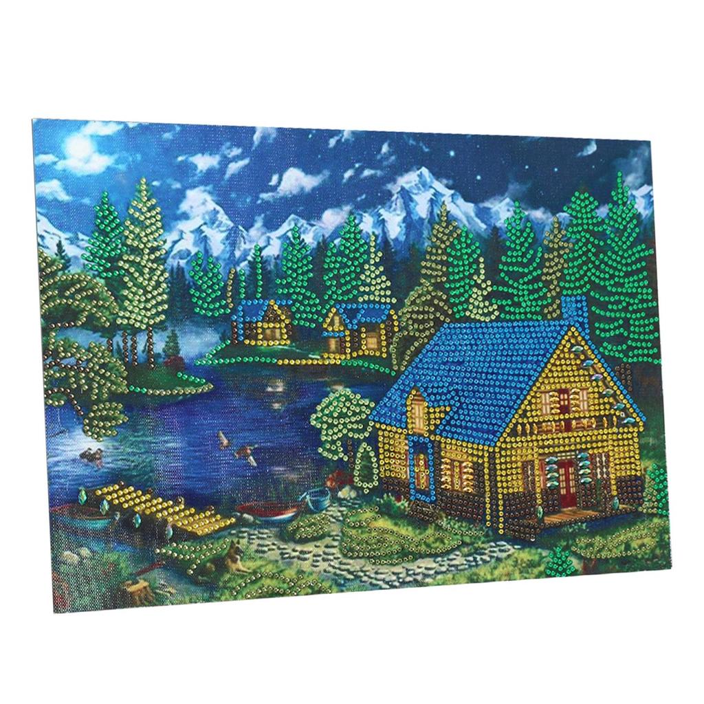 5D DIY diamond of painting Kit for Adluts Beginners Kids, Special Shaped