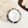 Portable Cosmetic Vanity Mirror Round Beauty Mirrors Girl Lady Gift Acetate Makeup Mirror