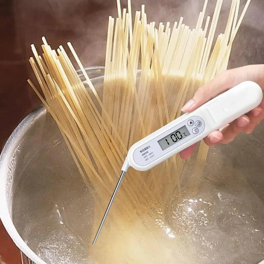 Foldable Digital  Food Thermometer High Accuracy Food Temperature Sensor  Baking