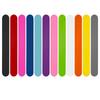 2Pcs Kids Slap Bracelets Flexible Self-Rolling Stress Relief Boys Girls Clap Circle Silicone Wristbands Children Toy Gift