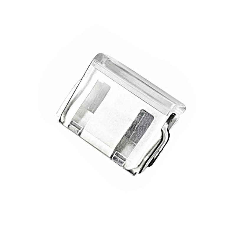 

1 шт. Зажим для брюк Прочный зажим пуш-пул Инструмент ручной работы Скрепка для бумаги Цвет Моранди Зажим для москитной сетки Зажим для переплета Разноцветный