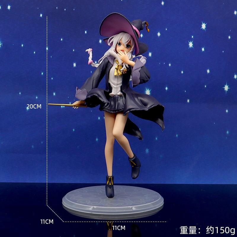 20Cm Elaina Anime Wandering Witch Journey Of Elaina Action Figure Witch Figurine Collection Halloween Gift Toy Doll For Anime Fa