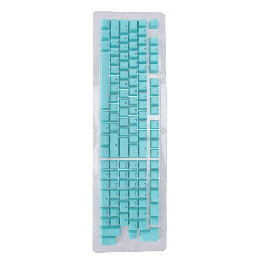 Keyboard Keycaps 114 Key PBT OEM Height Two Color Injection Light Transmitting Mechanical Keyboard Keycap