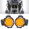 Motocycle Fog Light Guard Protective Cover LED Lamp Protector Fit for R1200GS/R1250GS Adventure LCOrange
