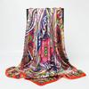 90CM Women Fashion Square Lady Shawl Colorful Lace Scarf Female Tassel Shawls Scarves Spring Summer Photo Props Accessories