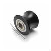 Aluminum Pulley Wheel 70 Mm Grooved Roller Elliptical Bearing