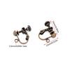10Pcs Brass Screw Ear Clip-on Earring Converter Ear Cuffs No Piercing DIY Earring Findings Jewelry Making Supplies