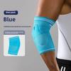 Vbosi 1Pc 3D Knitted Elastic Unisex Elbow Support Arm Sleeves With Gel Pads Ergonomic Breathable Design For Women And Men