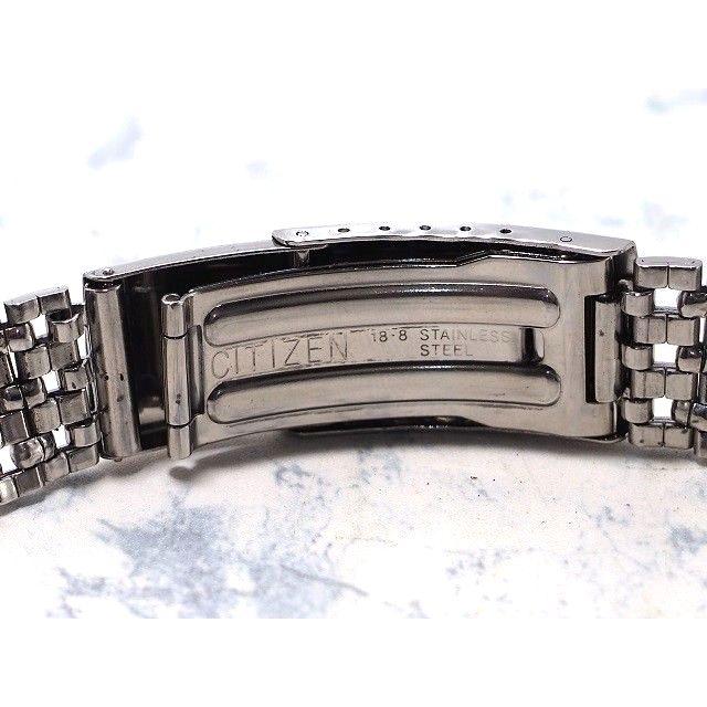 Used CITIZEN Genuine Stainless Steel Band Lug Width Approx. 18.0mm Men's Watch Band Used Vintage [TS049]