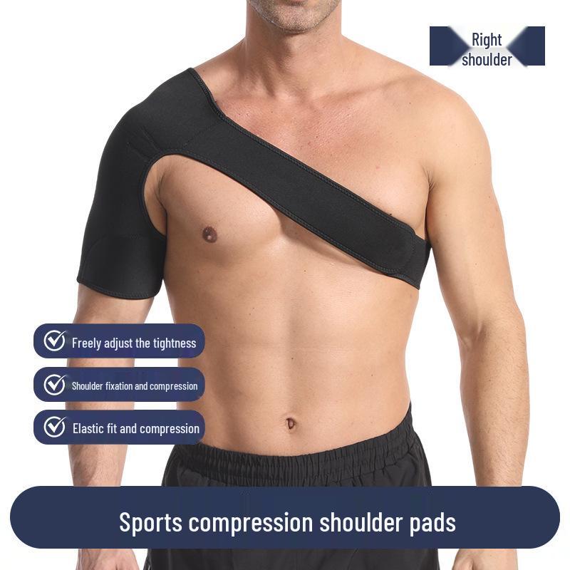 

Adjustable Single Shoulder Compression Pad for Sports Protection M (Single) - for 50-70 kg