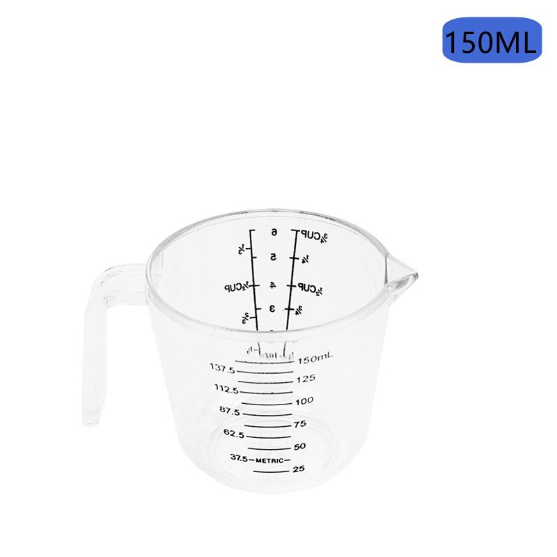 

150/300/600/1000 мл прозрачный мерный стакан с четкой визуальной шкалой контейнер для жидкости измерительный стакан для смешивания инструмент для выпечки