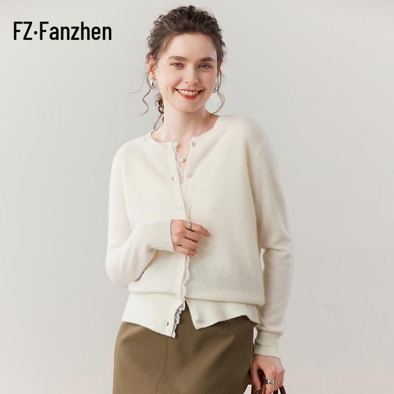

Fanzhen Women s Cashmere Blend Knit Cardigan M