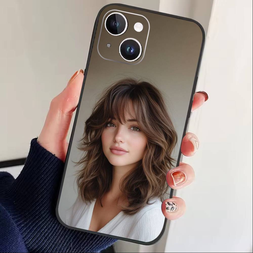 

Miss Germany D-JasminSchmid Phone Case For iPhone17,16,15,14,13,12 Plus,Max Soft Silicone Black Cover iPhone17PRO