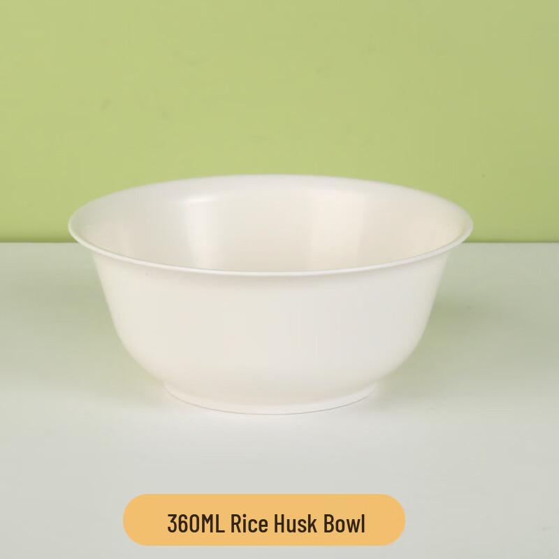 Yiceng Disposable Rice Husk Bowl Set