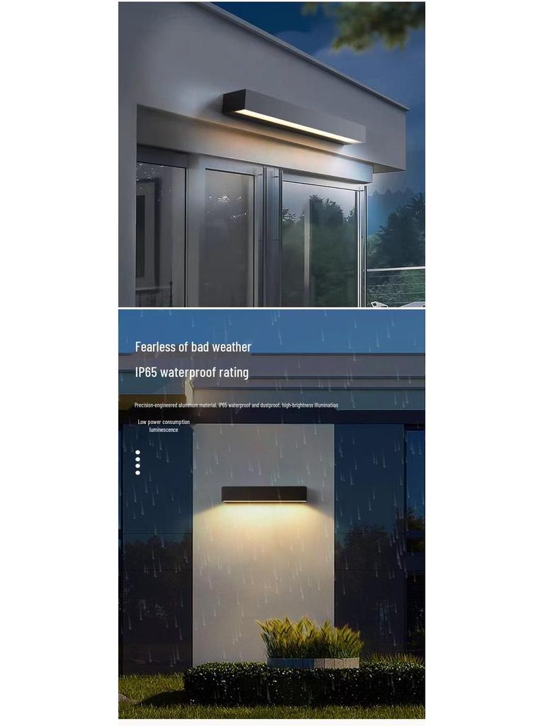 Waterproof Outdoor Wall Lamp for Homestay, Balcony, Terrace, and Shop Signs