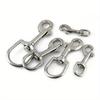 1pc Snap Hook Stainless Steel Trigger Swivel Eye Bolt for Webbing Leather Craft Bag Strap Belt Clasp Pet Dog Leash Clip Quality