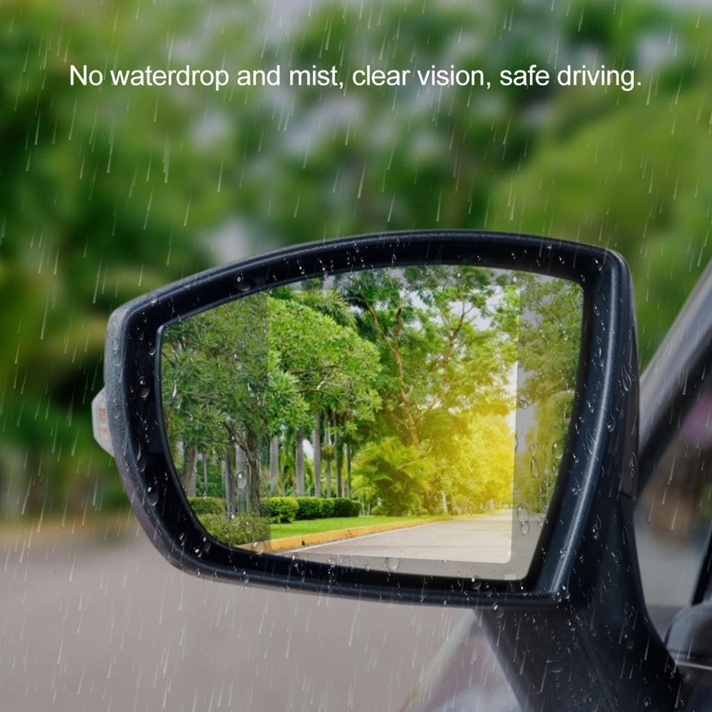 Car Rainproof Rearview Mirror Sticker Anti Fog Film  Ive Rain   for SUV Truck