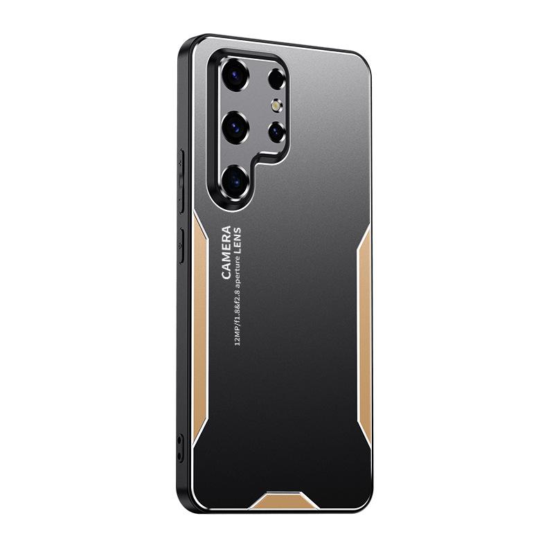 Samsung S24Ultra Metal Lens All-Inclusive Protective Case Is Suitable for the SAM S24Plus with Anti-fall Protection and Impact-resistant Design.