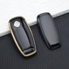 TPU Key Fob Cover for Nissan Rogue Kicks Pathfinder Qashqai J12 Ariya Altima Premium 5 Buttons Soft Key Case Holder Accessories
