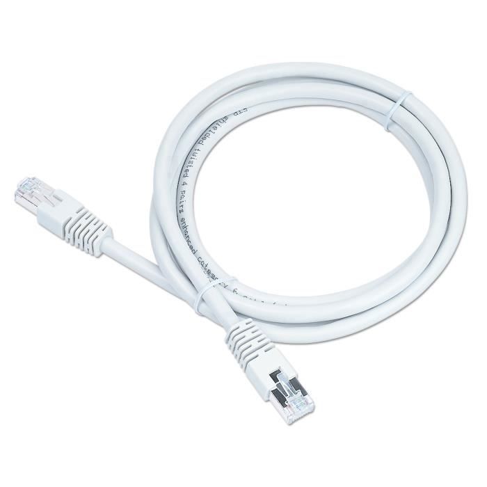 Gembird 5m Cat6 RJ-45, 5 m, Cat6, F-UTP (FTP), RJ-45, RJ-45, Blanc