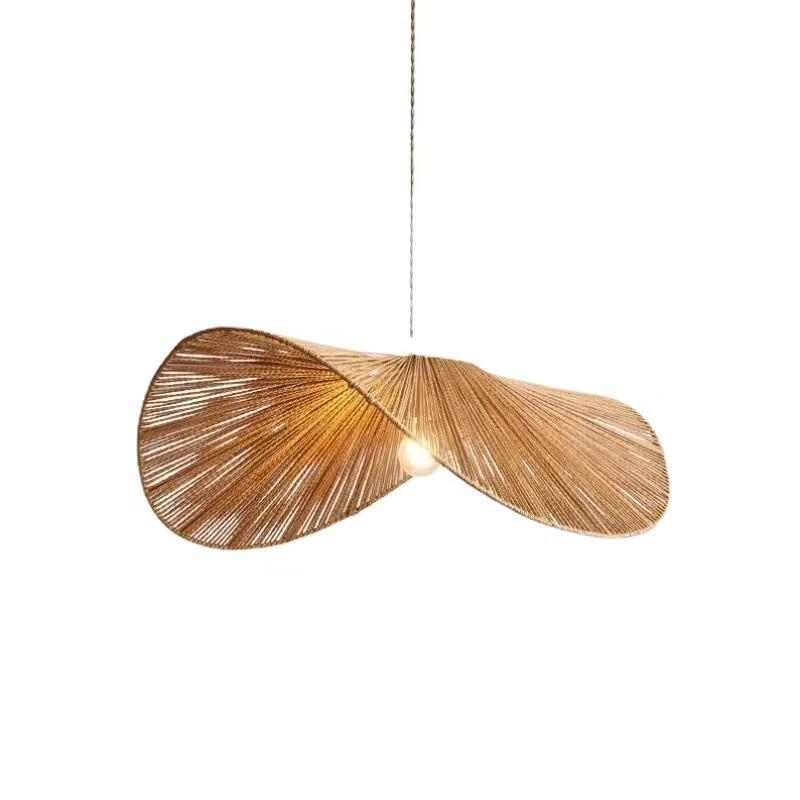 Vintage Hemp Rope Pendant Light