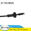 Brand New Hood Latch Release Cable for Kia 10-13 Forte 811901M000 81190-1M000