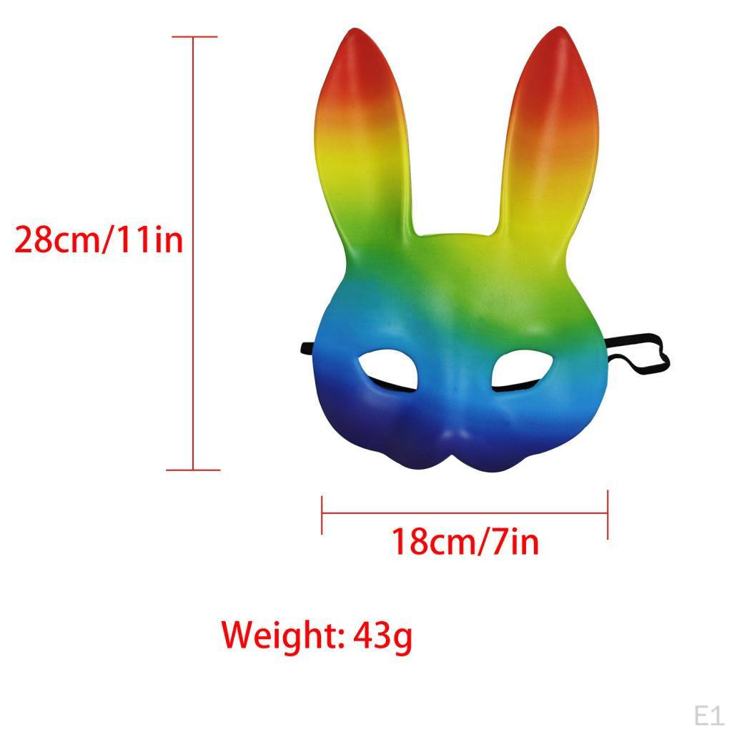 Halloween 3D Animal Half Face , Easter Costume Wear Accessory