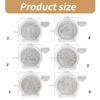 Silicone Crafting Mold Ornament Moulds Christmas Series Sculpture Moulds Figurines Molds Silicone Texture for Craft