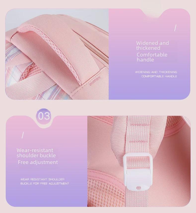 Lightweight Cute Style School Backpack for Primary School Girls by Kafani