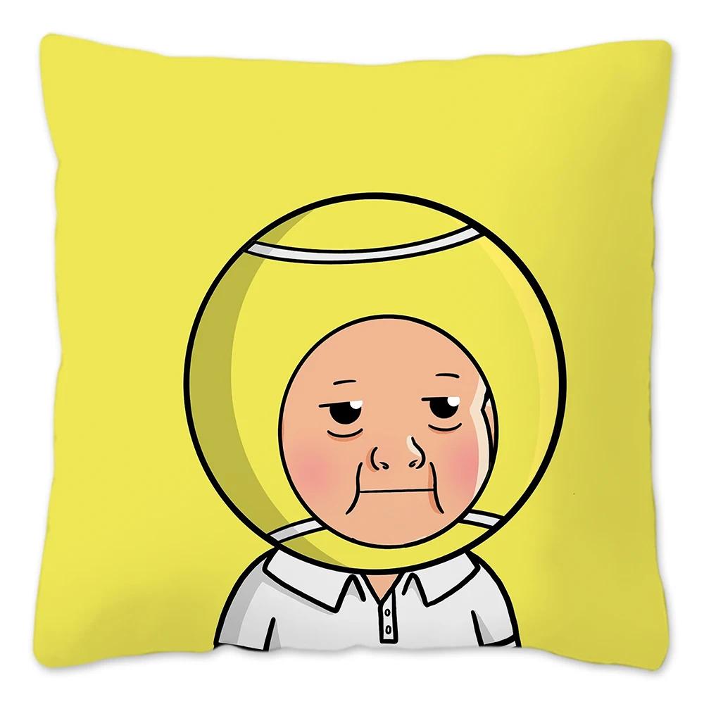 Hasbulla Hasbullah Meme Pillow Case Home Decoration Cushion Cover 45x45cm 40x40cm 50x50cm Throw Pillow Cover Housses De Coussin