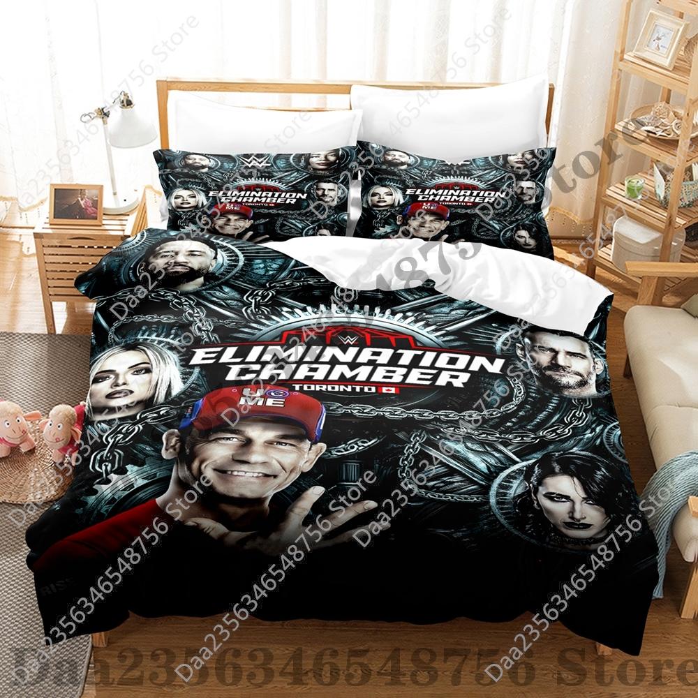Comforter Lightning Jey Uso Bedding Set Single Twin Full Queen King Size Bed Set Adult Bedroom s Wwe 2K25 Bed