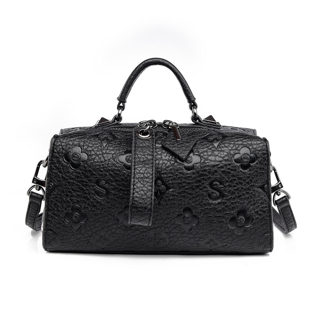 

Сумка через плечо 2025 трехмерная рельефная сумка женская модная сумка-подушка большой вместимости высококачественная мягкая кожа ручная сумка-мессенджер