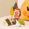 Summer beach pendant girls bag pendant cute keychain plush toy doll accessories
