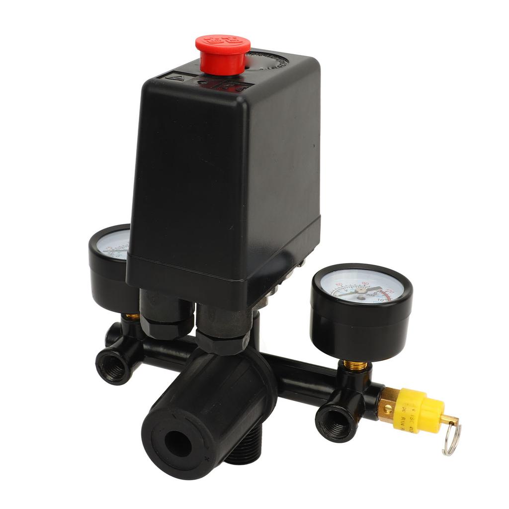 Air Compressor Pressure Switch Kit Air Compressor Pressure Switch Control Valve with German Style Quick Coupling