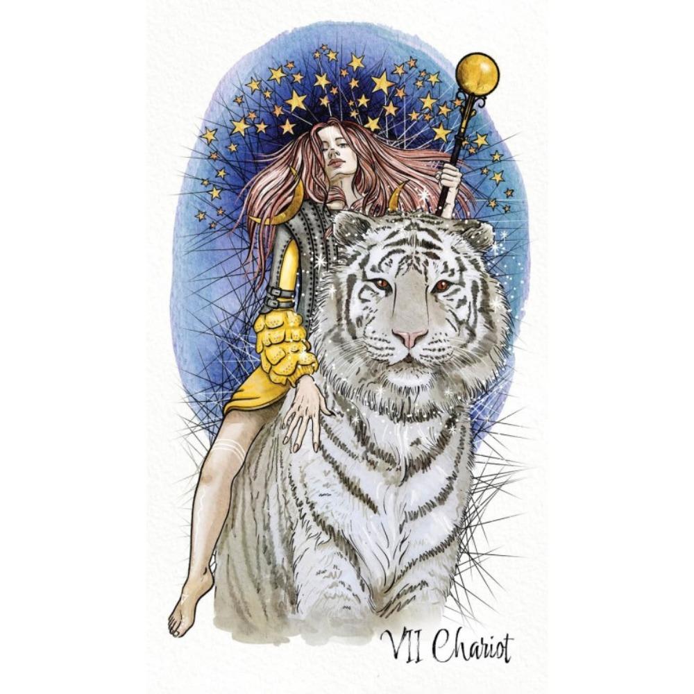 10.3*6cm The Unfolding Path Tarot: A Stunning 78-Card Deck Portable Size for The Modern Reader