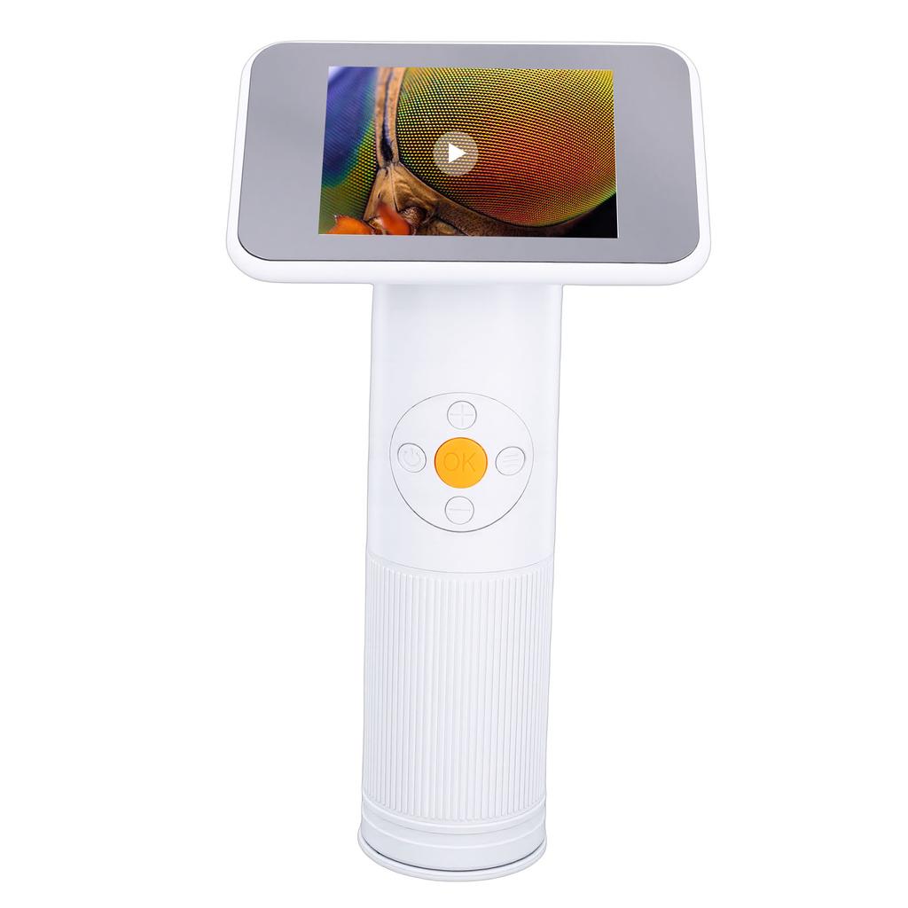 Digital Microscope, 4K 2.8in HD Screen 1600X Magnification Portable ket Microscope for Kids with Rotatable    , 8 LED Lights, for Microscopic