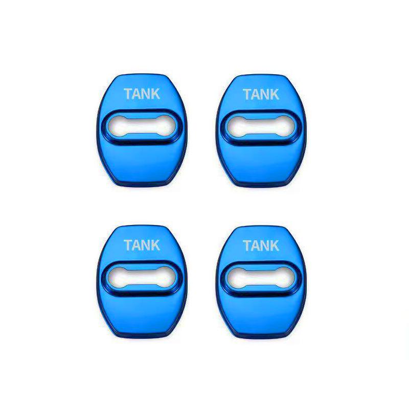 Stainless Steel Car Door Lock Protection & Decoration for Models 300, 400, 500, 700