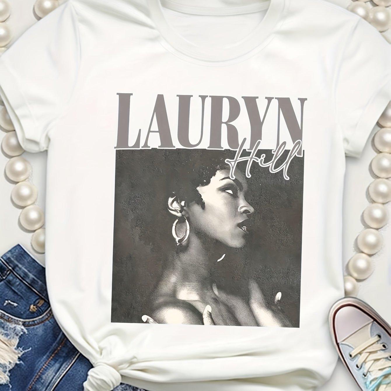 Spring and Summer New Black Pearl Pattern Casual Retro Summer New Unisex Cotton Casual Tshirt S