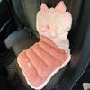 Car Seat Cushion, Winter Plush Seat Cushion General Motors Interior Seat Cushion Winter Car Cartoon Warm Car Seat Cushion