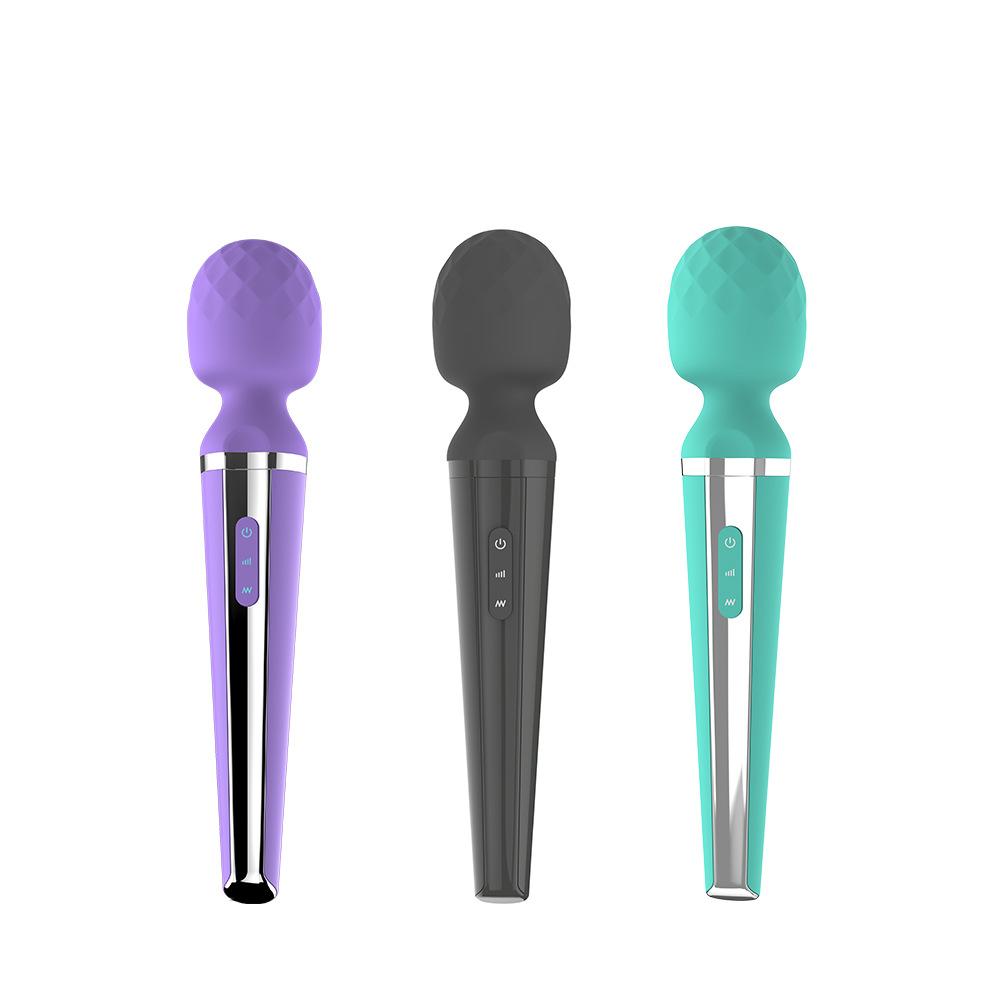 Powerful Vibration Women's Flirting 20 Frequency AV Massage Stick Women's Massager Fun Vibrating Stick Sex Toys Joinjjtoy