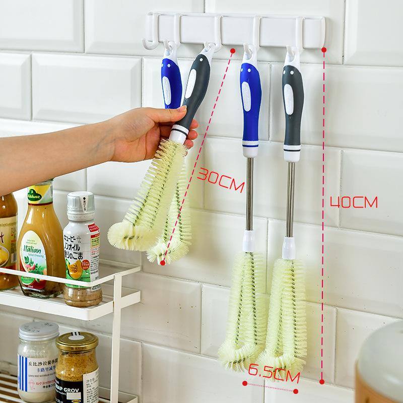 Dead-end Crevice Hard Bristle Bottle Small Water Cup Cleaning Brush