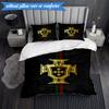 3PCS Portugal's National Emblem Bedding Set 2D Printing (Includes 1 Duvet Cover + 2 Pillowcases Coreless), Bedroom decor,Fan gift