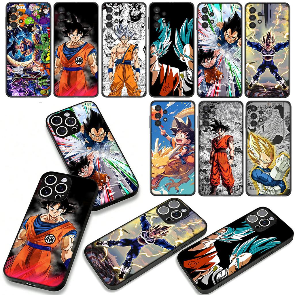 Super Dragon Gokus Vegeta Balls Cover Phone Case for Apple iPhone 17 16 15 11 Pro XS Max XR 6 7 8 Plus + SE 2020 5 16E