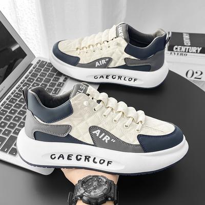Men's Shoes Autumn and Winter Platform Heightening Non-slip Sports and Leisure Board Shoes Student 2024 Versatile Forrest Gump Running Dad Trendy Sh