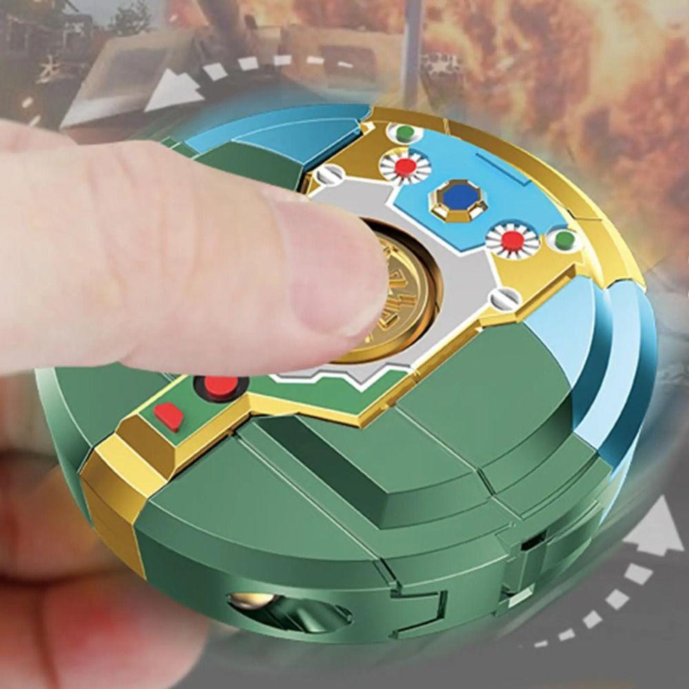 4pcs/bag ABS Fingertip Decompression Toy Silent Fingertip Gyro  Children's Gifts