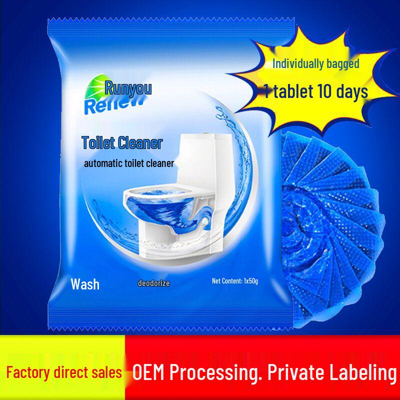 Blue Bubbles Toilet Bowl Cleaner - Household Blocks